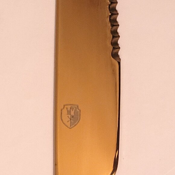 NIP 22 Piece Mirror Polished Cutlery Set Stainless Steel Flatware - Picture 6 of 7